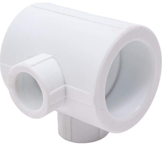 Крестовина VALFEX PP-R белая, 2-плоскостная, 40х20 мм 10118140 127-8214
