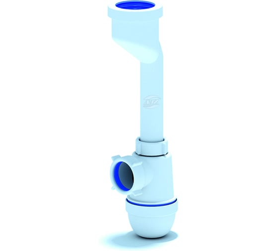 Сифон для писсуара АНИ Пласт бутылочный, литровый выпуск, 1 1/4 дюйма x ...