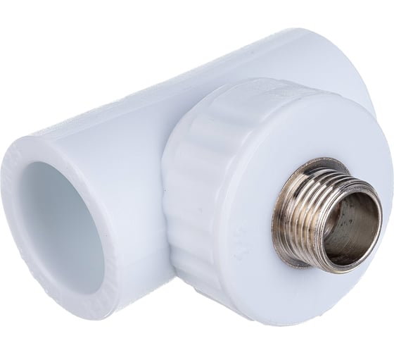 Комбинированный тройник VALFEX PP-R белый, 32х1/2 дюйма НР 10128232 127-1892 1