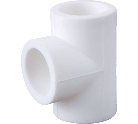 Переходной тройник VALFEX PP-R белый, 40х25х40 мм 10402540 127-0554 - выгодная цена, отзывы, характеристики, фото - купить в Москве и РФ