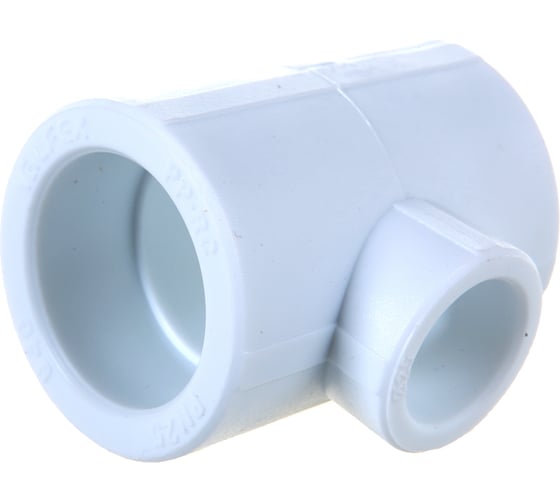 Переходной тройник VALFEX PP-R белый, 40х25х40 мм 10402540 127-0554