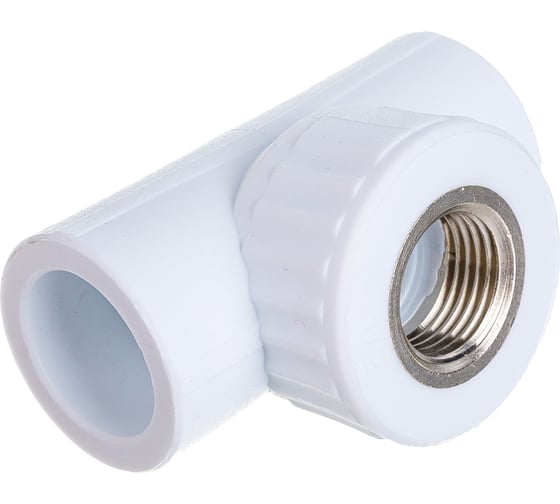 Комбинированный тройник VALFEX PP-R белый, 25х1/2 дюйма ВР 10127125 127-0517 1