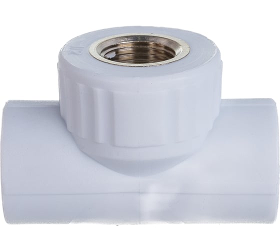 Комбинированный тройник VALFEX PP-R белый, 25х1/2 дюйма ВР 10127125 127-0517