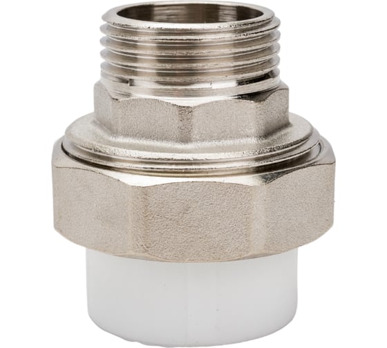 Комбинированная муфта VALFEX PP-R белая, разъем 32х1 дюйма НР 10156025 127-0227