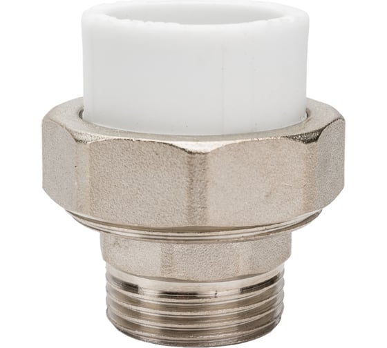 Комбинированная муфта VALFEX PP-R белая, разъем 32х1 дюйма НР 10156025 127-0227