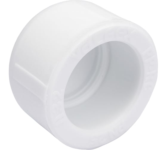 Пробка заглушка VALFEX PP-R белая, 32 мм 10162032 127-0168