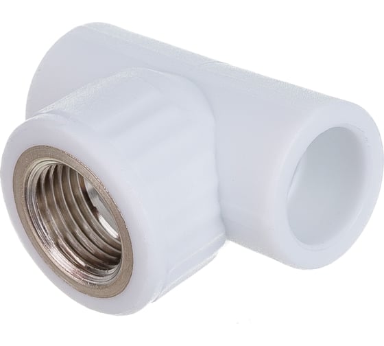 Комбинированный тройник VALFEX PP-R белый, 20х1/2 дюйма ВР 10127020 127-0515