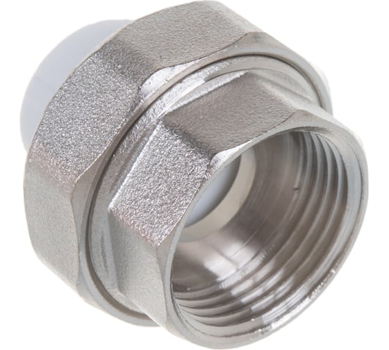 Комбинированная муфта VALFEX PP-R белая, разъем 20х1 дюйма ВР 10155125 127-0210