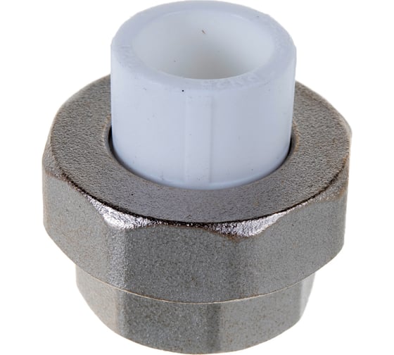 Комбинированная муфта VALFEX PP-R белая, разъем 20х1 дюйма ВР 10155125 127-0210