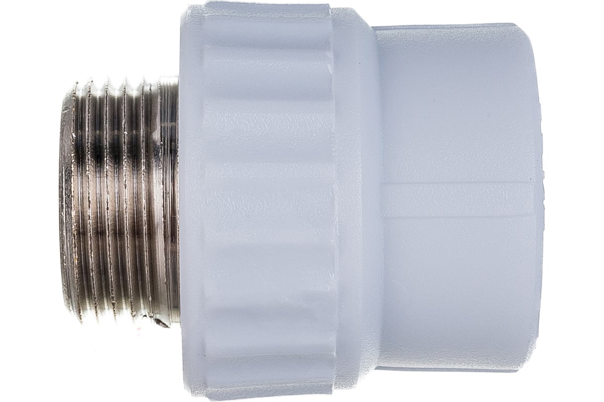 Комбинированная муфта VALFEX PP-R белая, 25х3/4 дюйма НР 10130025 127 ...