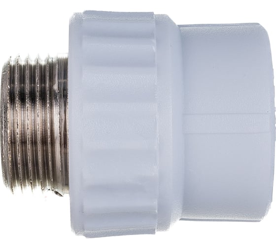 Комбинированная муфта VALFEX PP-R белая, 25х3/4 дюйма НР 10130025 127-0241
