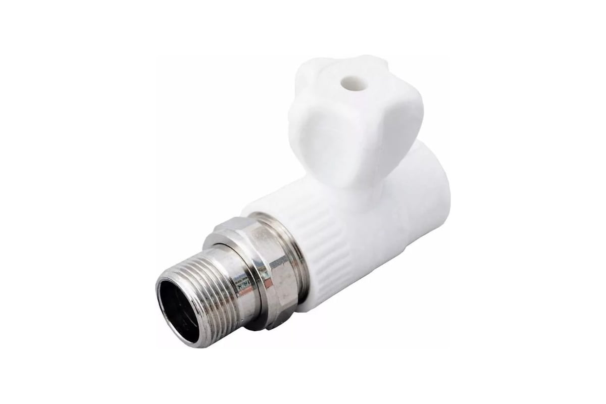 Шаровый кран Valfex 25х1/2 дюйма НР, прямой для радиатора 107-3706 ...