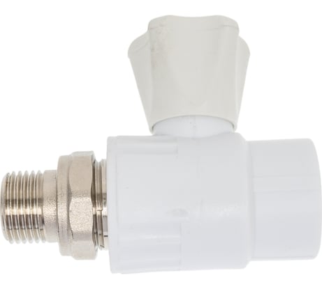 Шаровый кран Valfex 25х1/2 дюйма НР, прямой для радиатора 107-3706 10149125