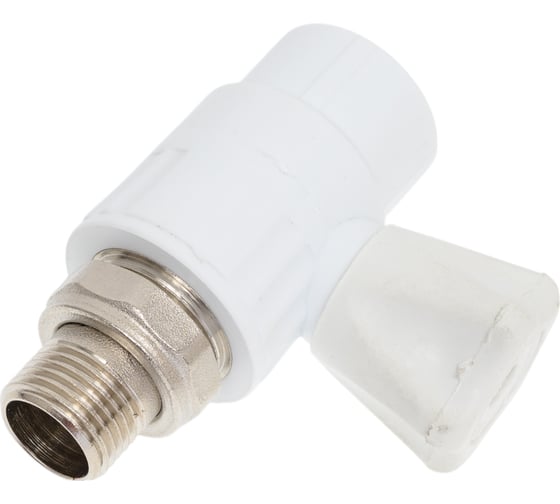 Шаровый кран Valfex 25х1/2 дюйма НР, прямой для радиатора 107-3706 10149125