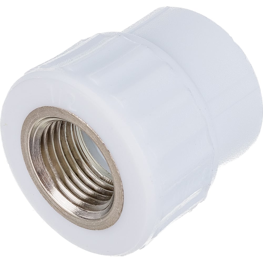 Комбинированная муфта VALFEX PP-R белая, 25х1/2 дюйма ВР 10129125 127 ...