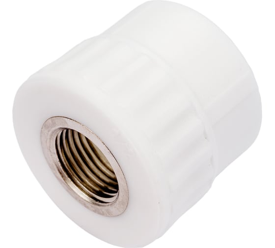 Комбинированная муфта VALFEX PP-R белая, 32х1/2 дюйма ВР 10129232 127-1866