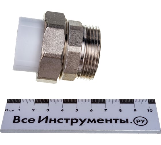Комбинированная муфта VALFEX PP-R белая, разъем 32х1 1/4 дюйма НР 10156132 127-0228