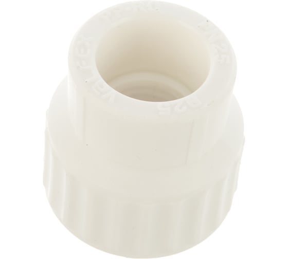 Комбинированная муфта VALFEX PP-R белая, 25х3/4 дюйма ВР 10129025 127-0235