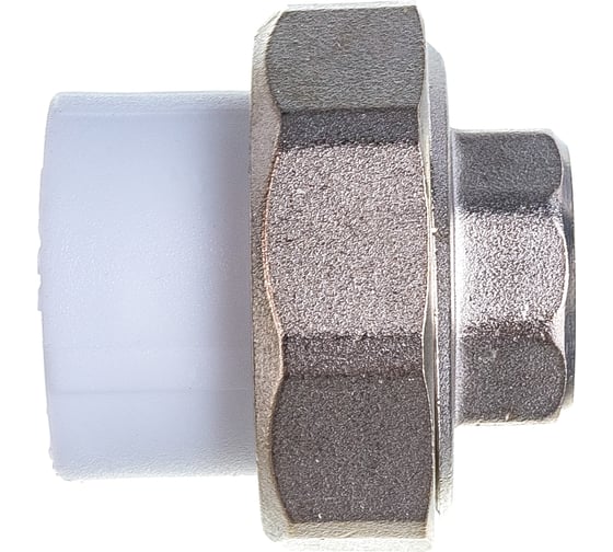 Комбинированная муфта VALFEX PP-R белая, разъем 25х1/2 дюйма ВР 10155115 127-0211
