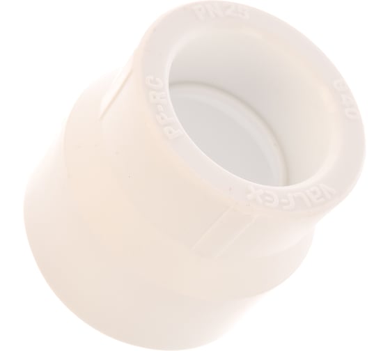 Переходная муфта VALFEX PP-R белая, 63х40 мм, вн/нр пайка 10006340 127-0288