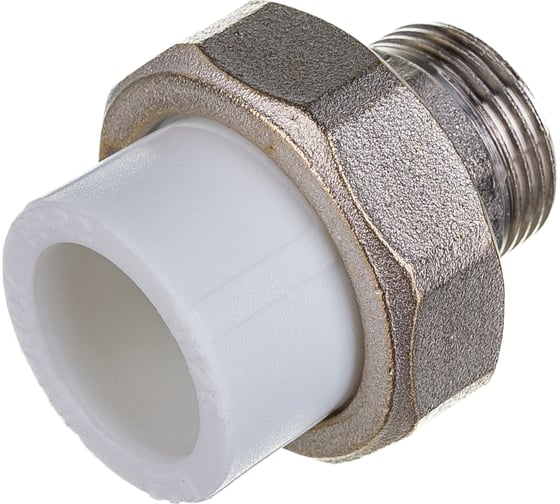 Комбинированная муфта VALFEX PP-R белая, разъем 25х3/4 дюйма НР 10156020 127-0224