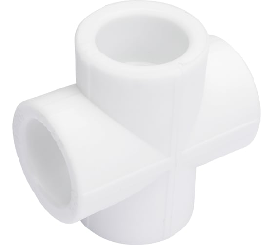Крестовина VALFEX PP-R белая, 25 мм 10118025 127-0206