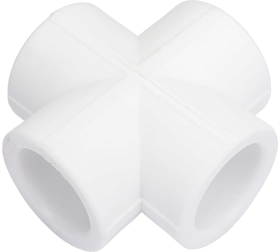 Крестовина VALFEX PP-R белая, 25 мм 10118025 127-0206