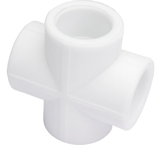 Крестовина VALFEX PP-R белая, 25 мм 10118025 127-0206