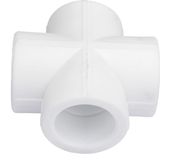 Крестовина VALFEX PP-R белая, 25 мм 10118025 127-0206