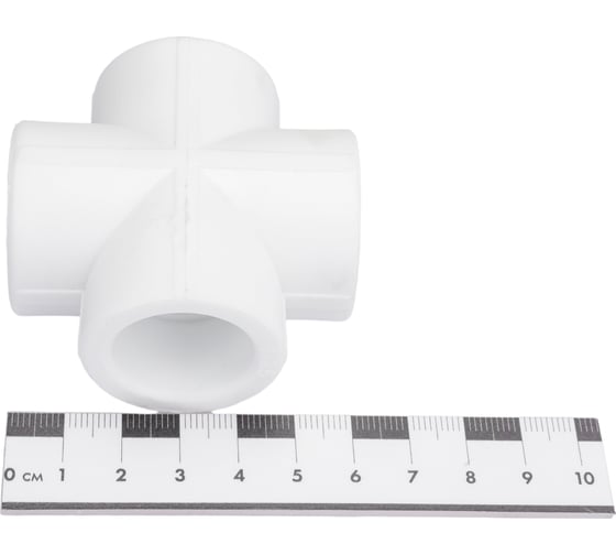 Крестовина VALFEX PP-R белая, 25 мм 10118025 127-0206