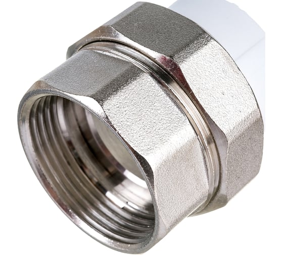 Комбинированная муфта VALFEX PP-R белая, разъем 32х1 1/4 дюйма ВР 10155132 127-0216