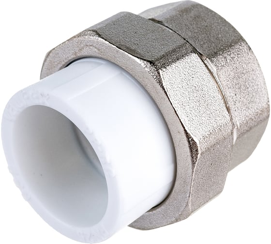 Комбинированная муфта VALFEX PP-R белая, разъем 32х1 1/4 дюйма ВР 10155132 127-0216