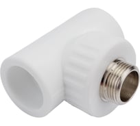 Комбинированный тройник VALFEX PP-R белый, 32х3/4 дюйма НР 10128132 127-0527