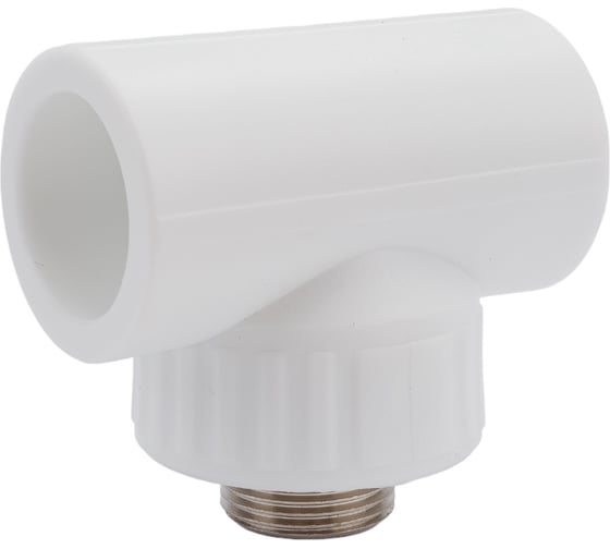 Комбинированный тройник VALFEX PP-R белый, 32х3/4 дюйма НР 10128132 127-0527