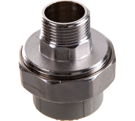 Комбинированная муфта VALFEX PP-R серая, разъем 32х3/4 дюйма НР 10156220Г 127-0347