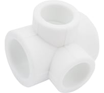 Крестовина VALFEX PP-R белая, 2-плоскостная, 32х25 мм 10118132 127-8213