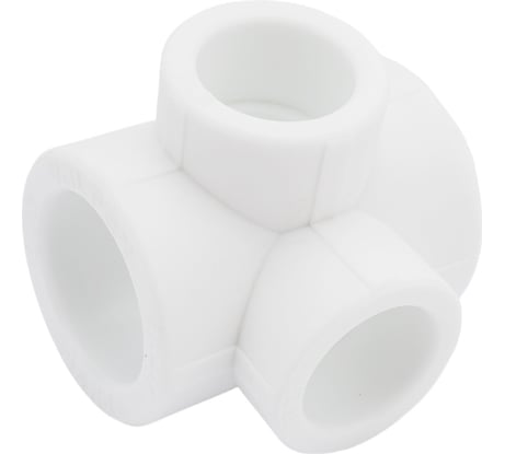 Крестовина VALFEX PP-R белая, 2-плоскостная, 32х25 мм 10118132 127-8213