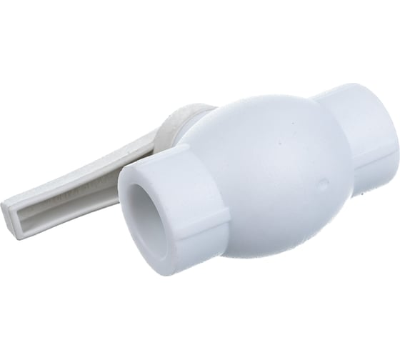 Шаровый кран VALFEX PP-R белый, 20 мм 10144020 007-7663