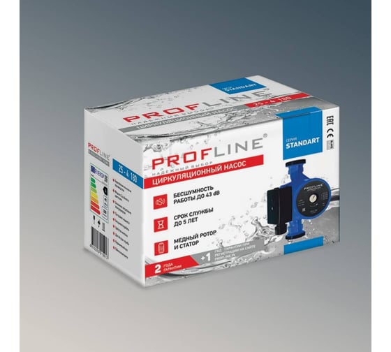 Циркуляционный насос PROFLINE standart 25/4-180 (гайки, б/кабеля) УТ-00047617