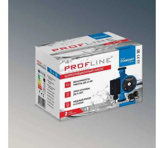 Циркуляционный насос PROFLINE standart 25/4-180 (гайки, кабель) УТ-00047618