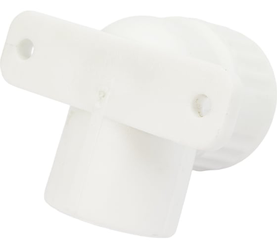Комбинированный угольник VALFEX PP-R белый, 25х1/2 дюйма НР, с креплением 10121025 127-1891