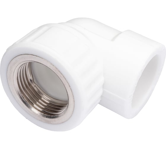 Комбинированный угольник VALFEX PP-R белый, 32х1 дюйма ВР 10125032 127-0591