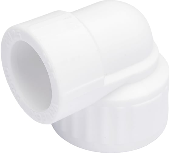 Комбинированный угольник VALFEX PP-R белый, 25х1/2 дюйма ВР 10125125 127-0588