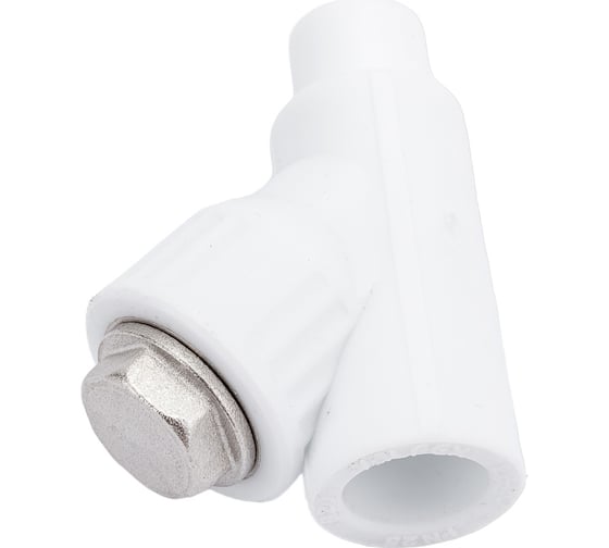 Сетчатый фильтр VALFEX PP-R белый, 20х45°, вн/нр пайка 10142020 036-0619