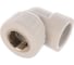 Комбинированный угольник VALFEX PP-R белый, 32х3/4 дюйма ВР 10125132 127-0590 1