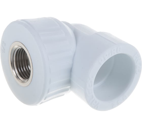 Комбинированный угольник VALFEX PP-R белый, 32х1/2 дюйма ВР 10125232 127-1884