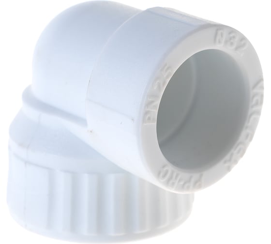 Комбинированный угольник VALFEX PP-R белый, 32х1/2 дюйма ВР 10125232 127-1884
