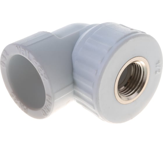 Комбинированный угольник VALFEX PP-R белый, 32х1/2 дюйма ВР 10125232 127-1884