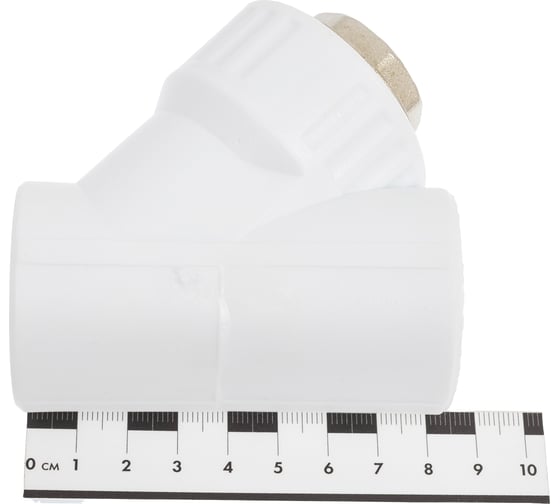 Сетчатый фильтр VALFEX PP-R белый, 32х45° 10141032 036-0618