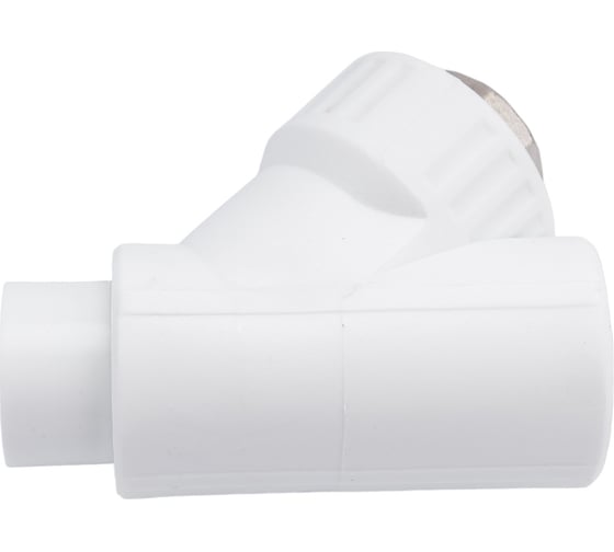 Сетчатый фильтр VALFEX PP-R белый, 32х45°, вн/нр пайка 10142032 036-0621